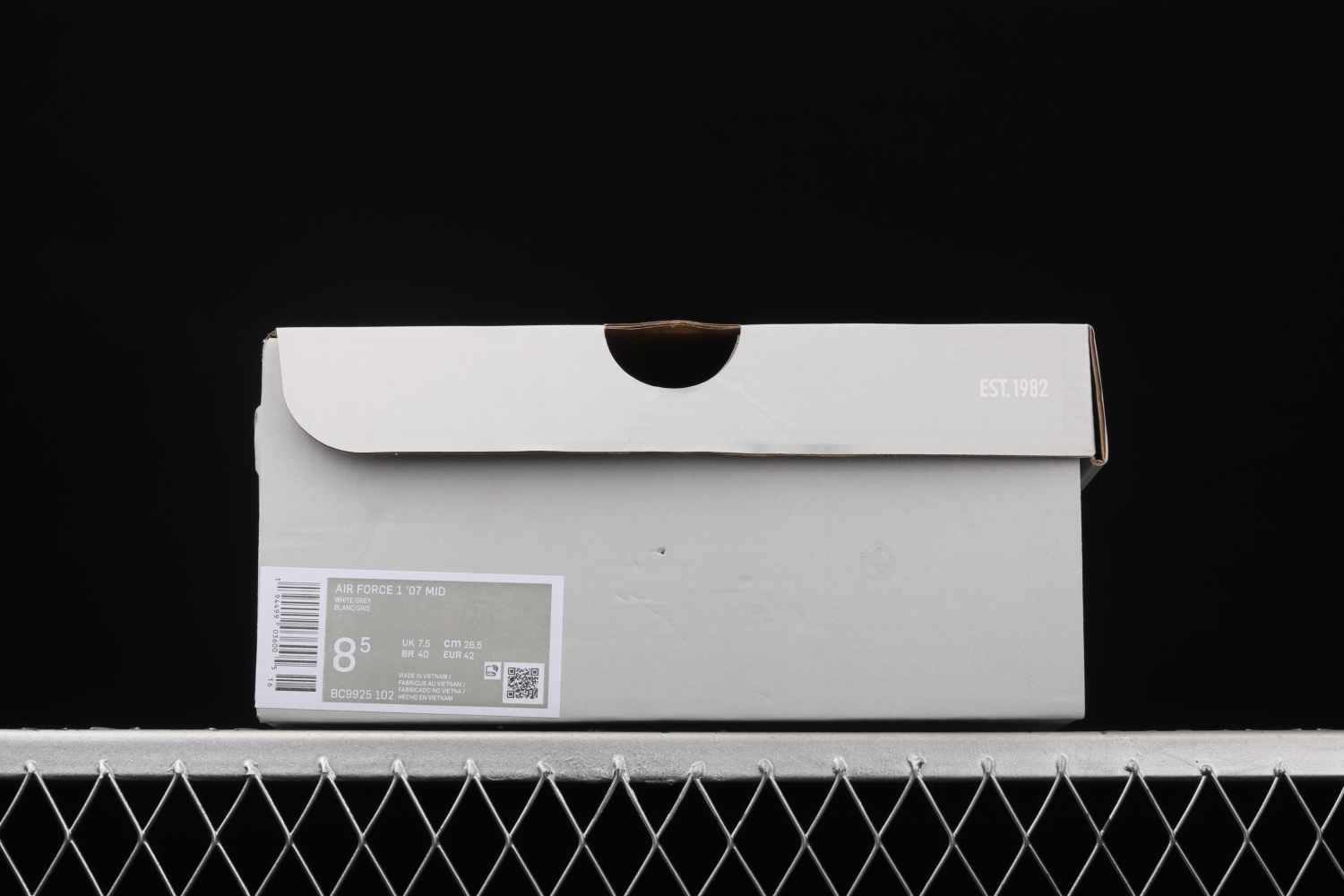 Nike Air Force 1 Mid Grey Blue White BC9925-102
