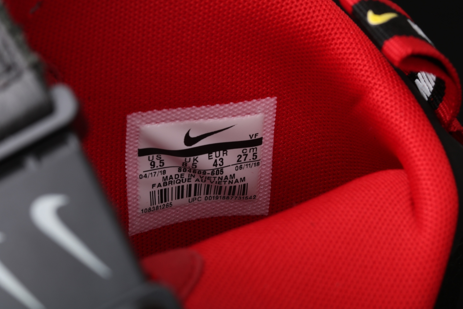 Nike Air Force 1 Mid Utility University Red 804609-605