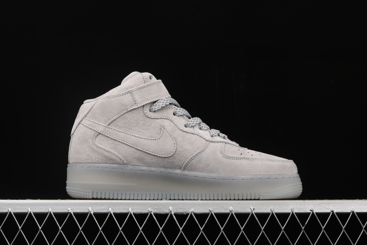Nike Air Force 1 Mid x Reigning Champ Grey Shoes GB1119-198