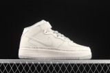 Nike Air Force 1 ’07 Mid White Grey Pen For Sale NU3380-636