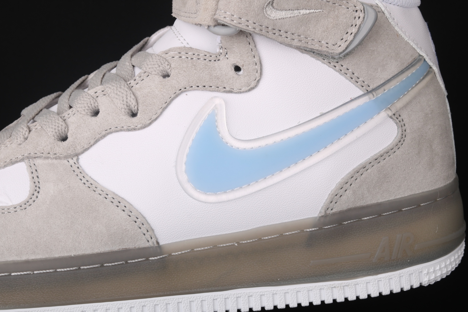 Nike Air Force 1 Mid Grey Blue White BC9925-102