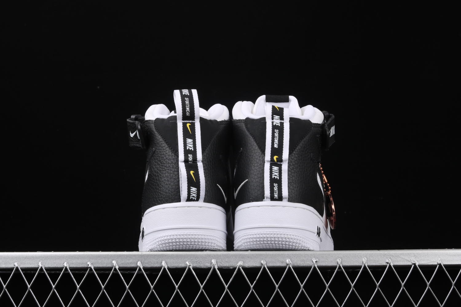Nike Air Force 1 Mid Utility White Black 804609-103