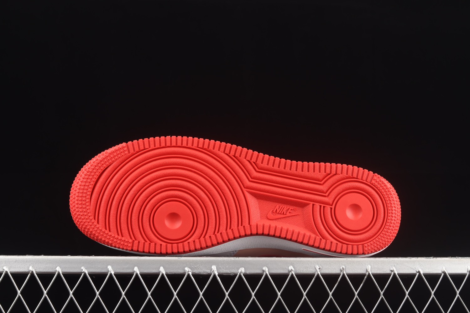 Nike Air Force 1 Mid Retro White Orange University Red CD0884-123