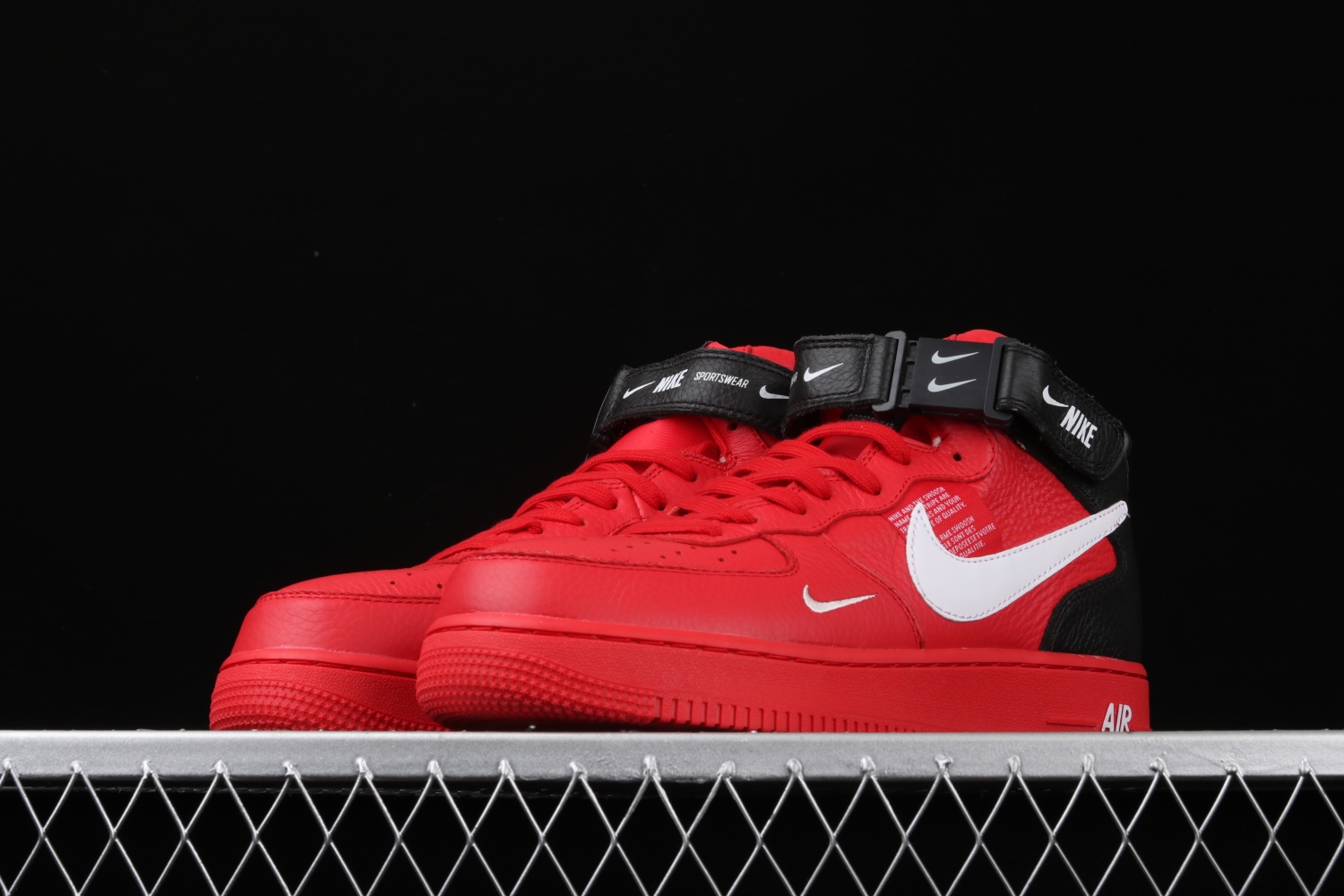 Nike Air Force 1 Mid Utility University Red 804609-605