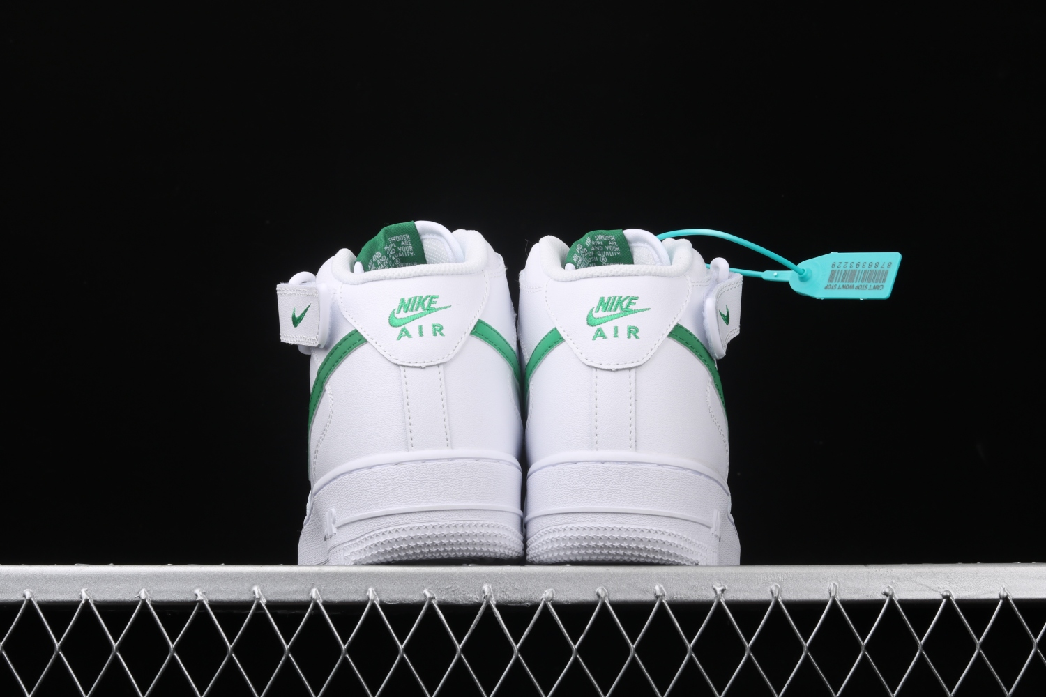 Nike Air Force 1 Mid 07 White Green 366731-909