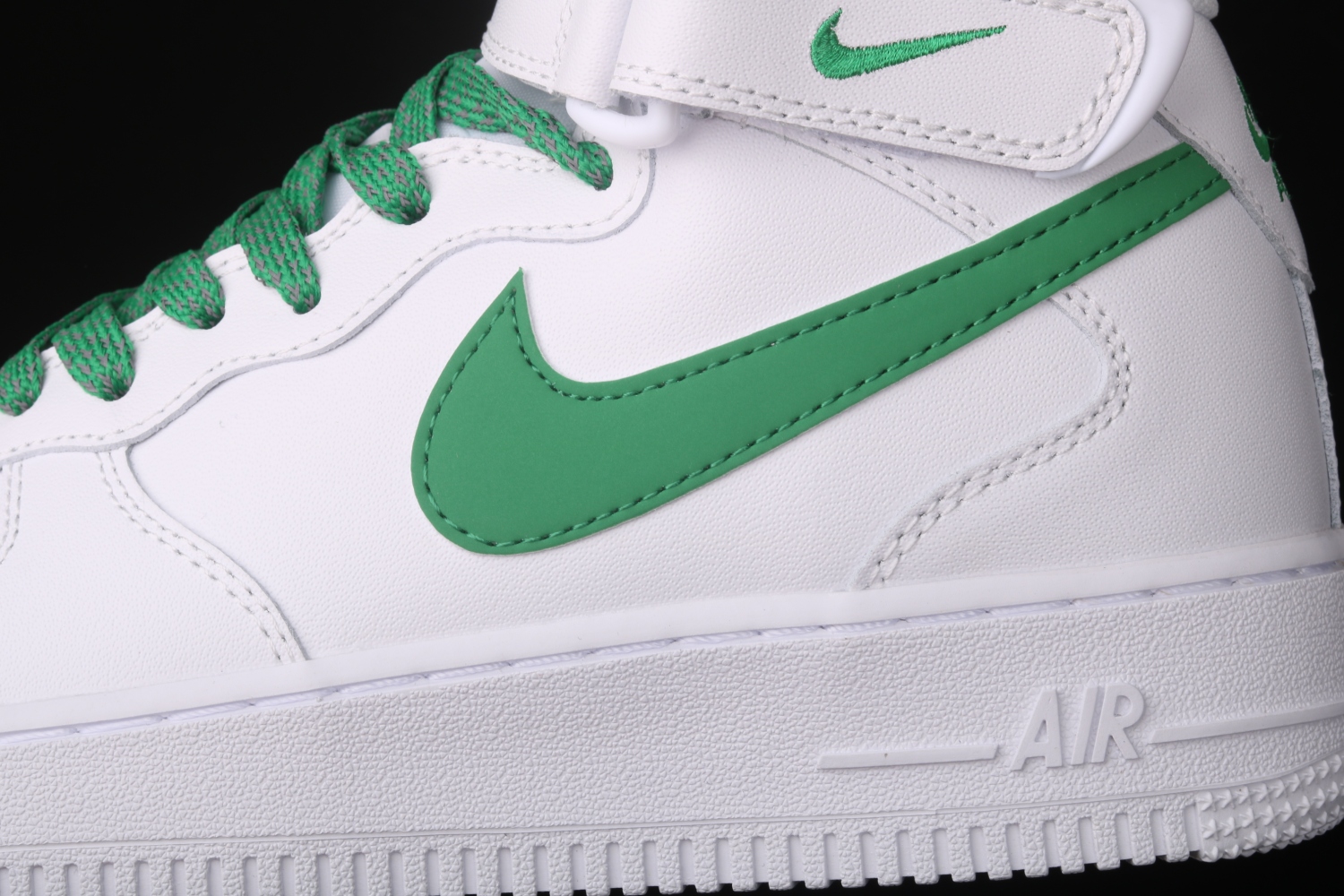 Nike Air Force 1 Mid 07 White Green 366731-909