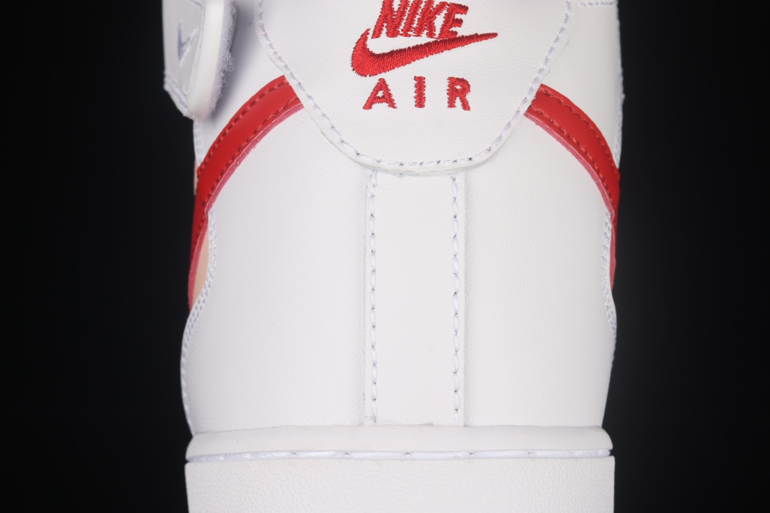 Nike Air Force 1 Mid Retro White Orange University Red CD0884-123