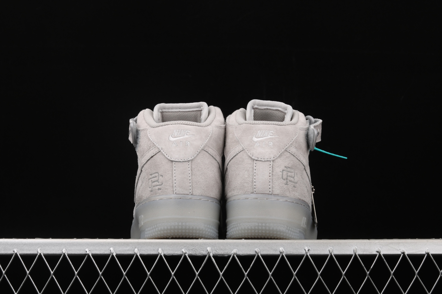 Nike Air Force 1 Mid x Reigning Champ Grey Shoes GB1119-198