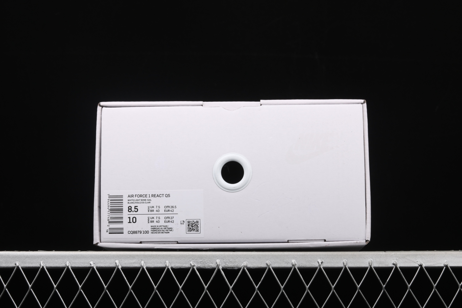 Nike Air Force 1 React White Light Bone CQ8879-100