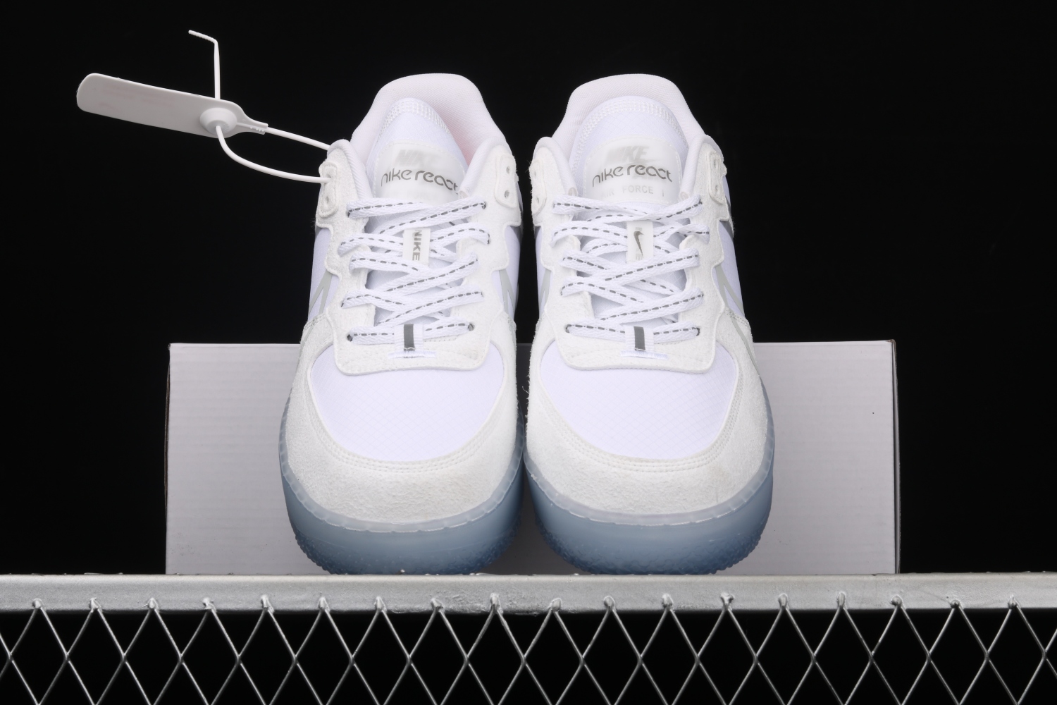 Nike Air Force 1 React White Light Bone CQ8879-100