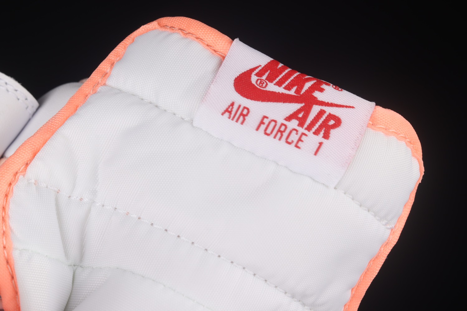 Nike Air Force 1 Mid Retro White Orange University Red CD0884-123