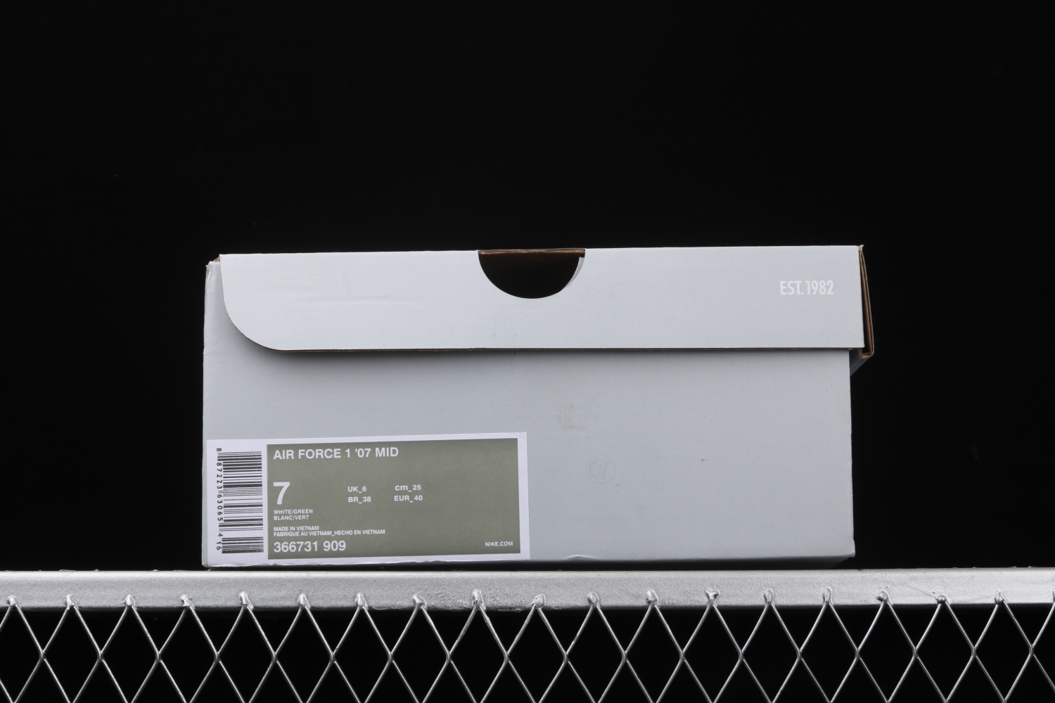 Nike Air Force 1 Mid 07 White Green 366731-909