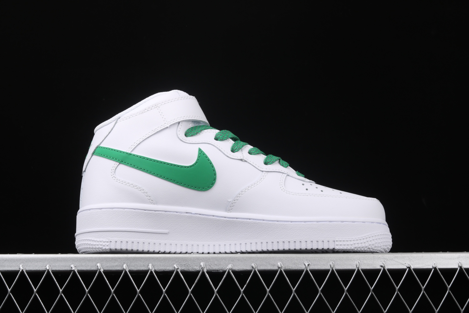 Nike Air Force 1 Mid 07 White Green 366731-909
