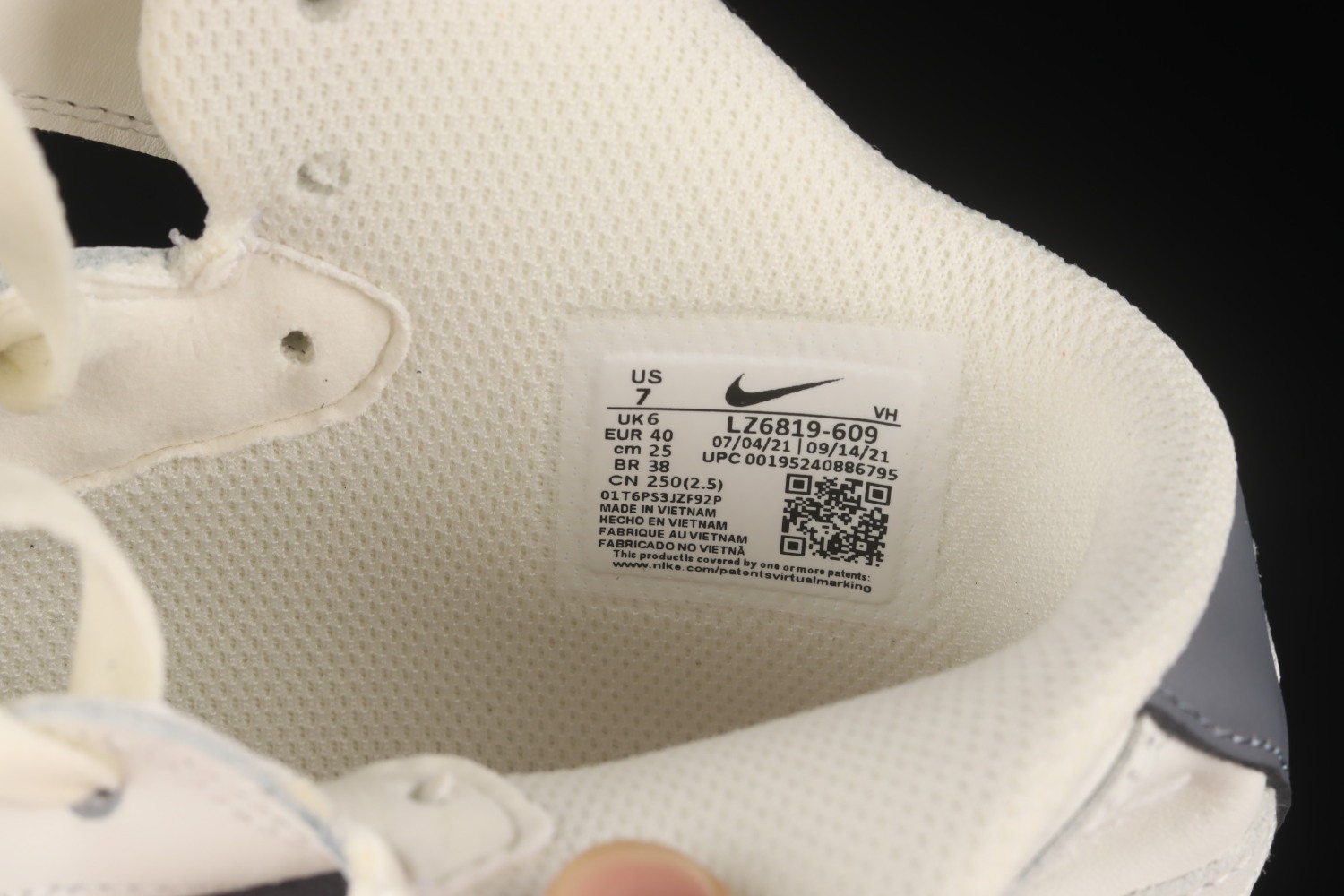 Nike Air Force 1 Mid 07 Beige Grey White Black LZ6819-609