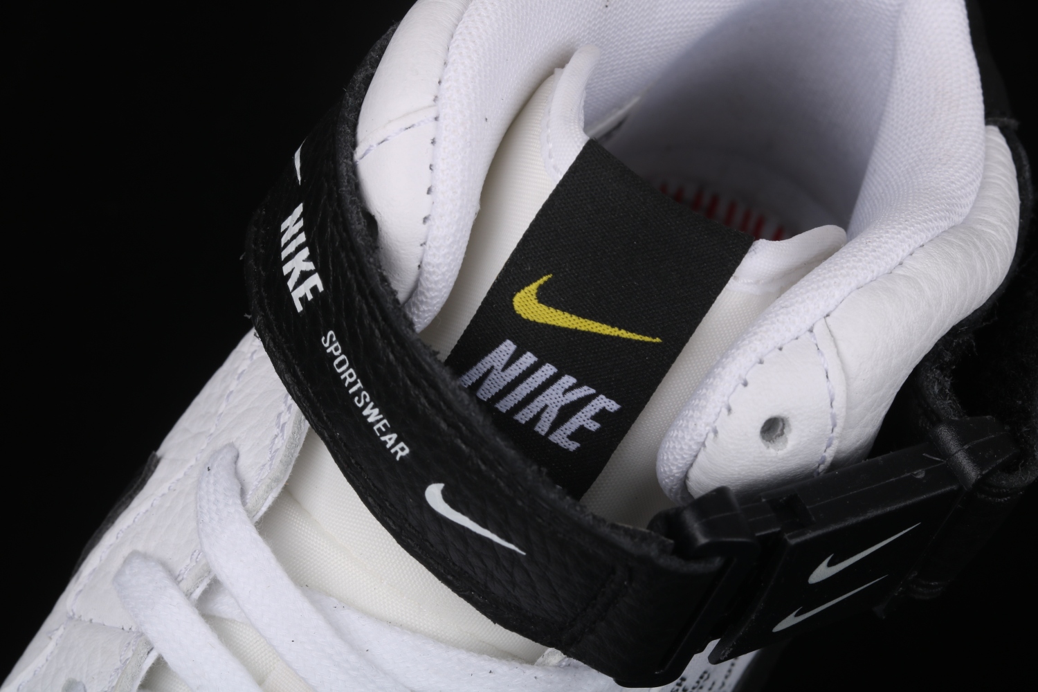Nike Air Force 1 Mid Utility White Black 804609-103