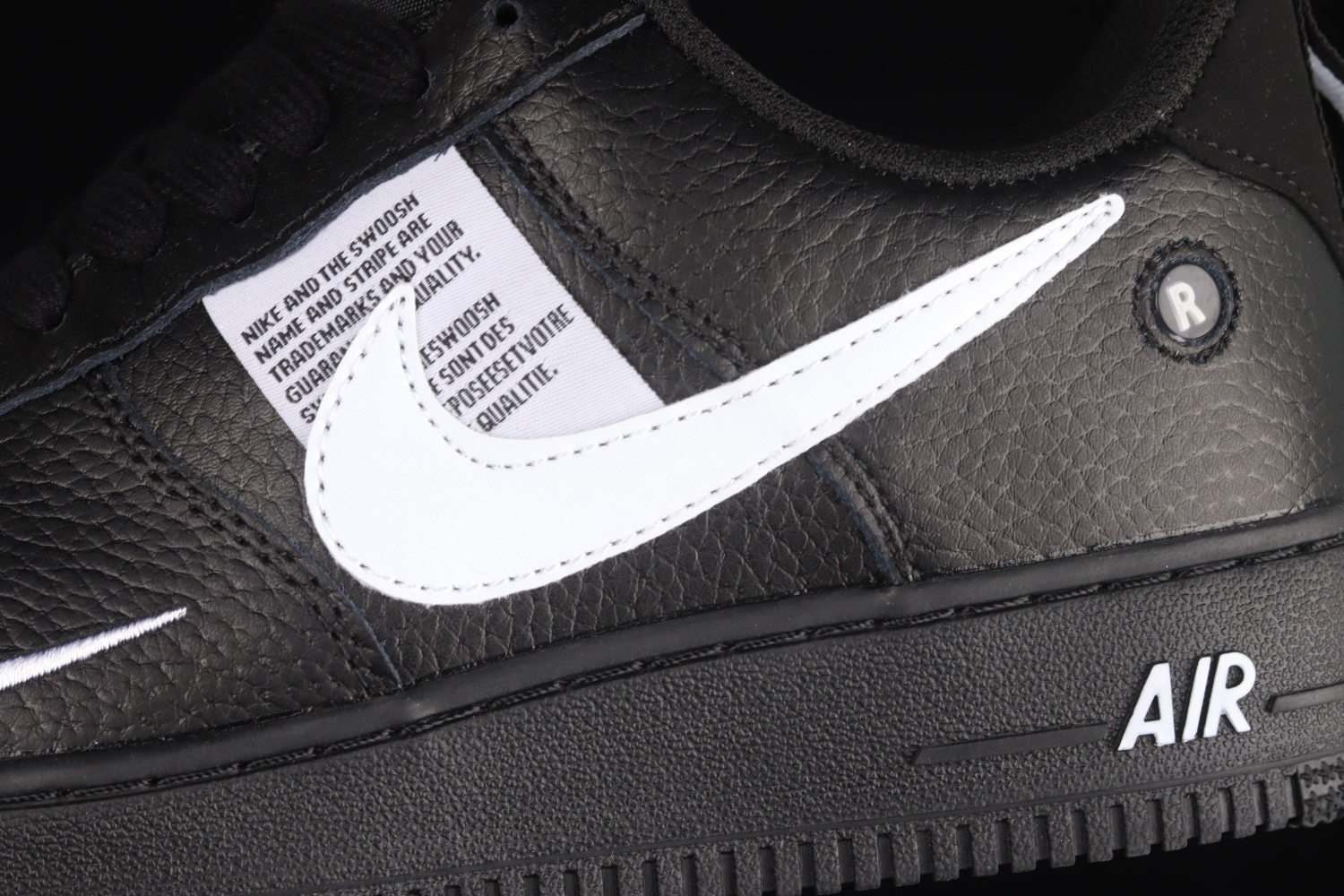 Nike Air Force 1 Low Utility Black White AJ7747-001