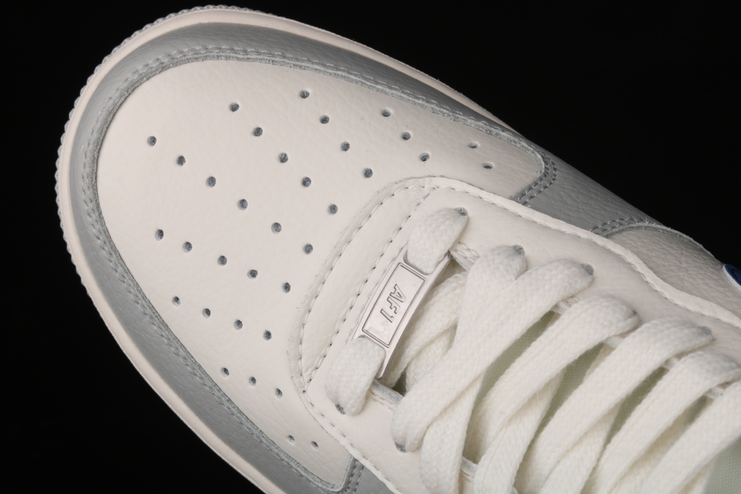 Nike Air Force 1 Low White Blue Grey Shoes CT5566-033