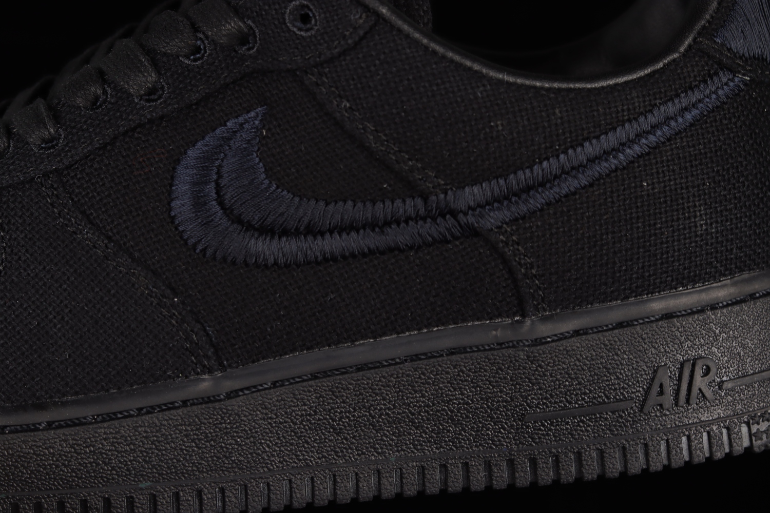 Nike Air Force 1 Low Stussy Black CZ9084-001