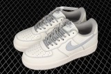 Nike Air Force 1 Low White Metallic Sliver Shoes BQ8228-366