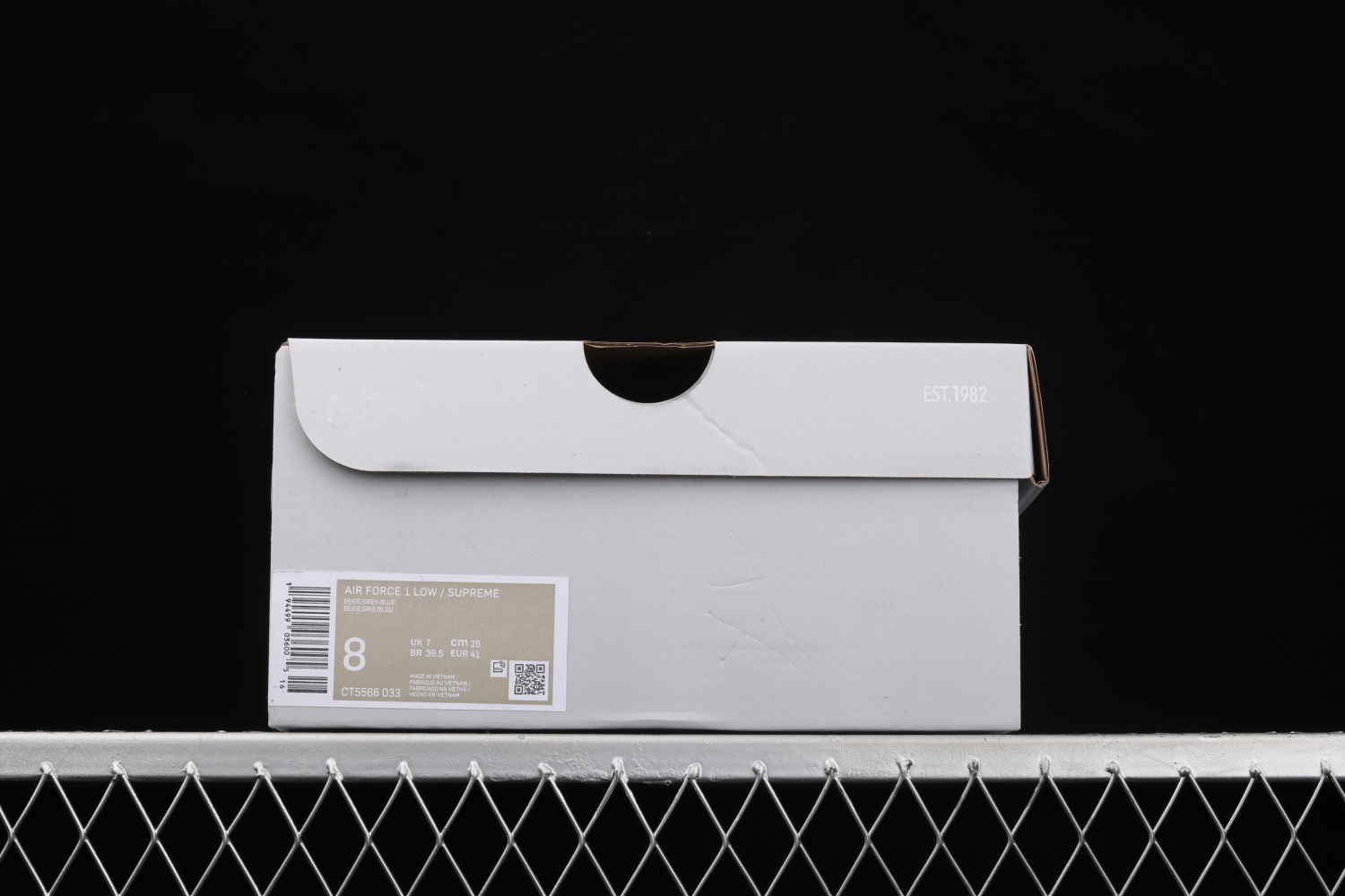 Nike Air Force 1 Low White Blue Grey Shoes CT5566-033