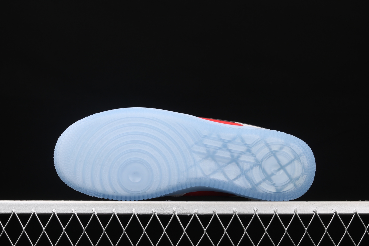 Nike Air Force 1 Low White Red Black (Icy Soles) CT2295-110