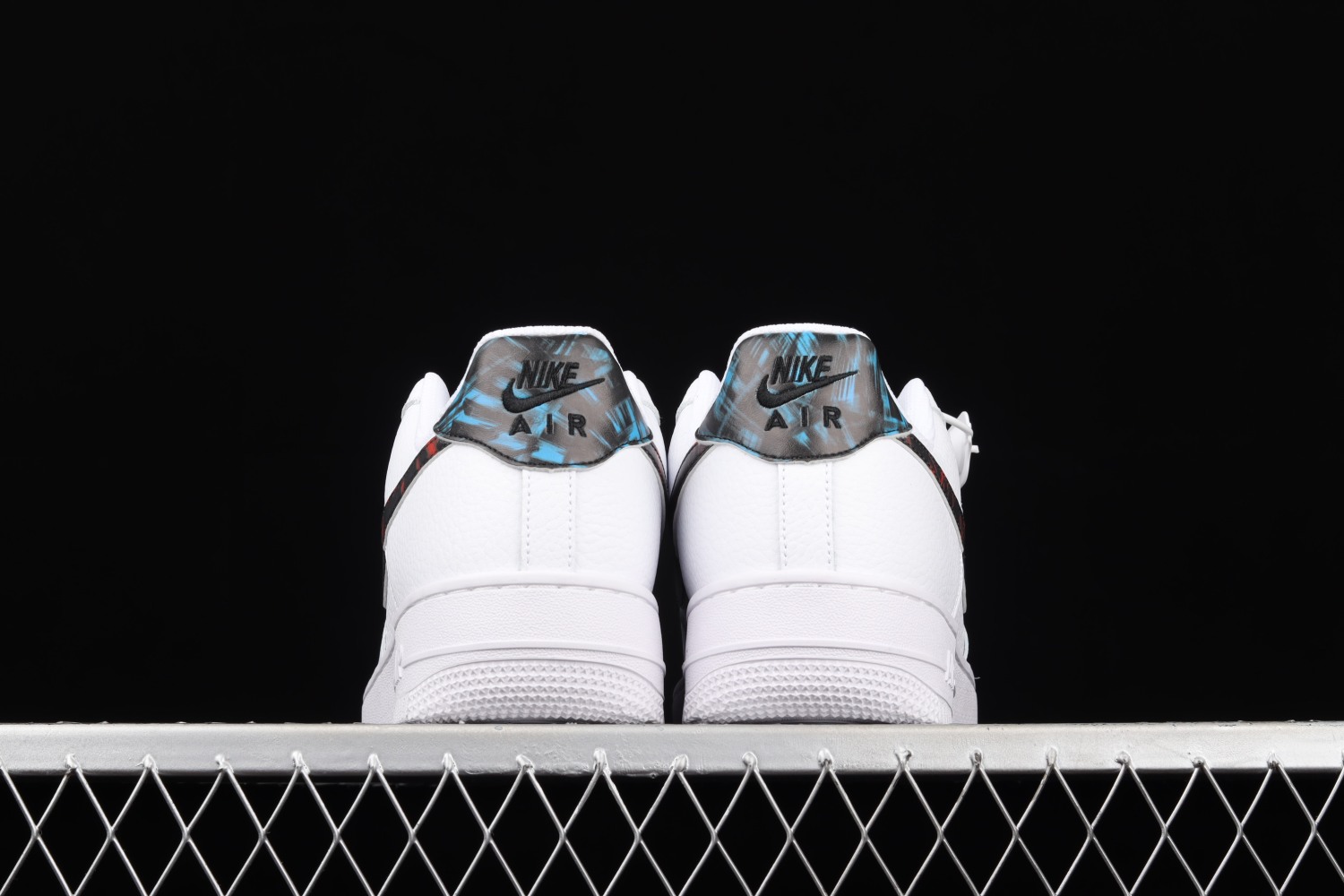 Nike Air Force 1 Low White Bright Crimson Laser Blue Black DJ6889-100