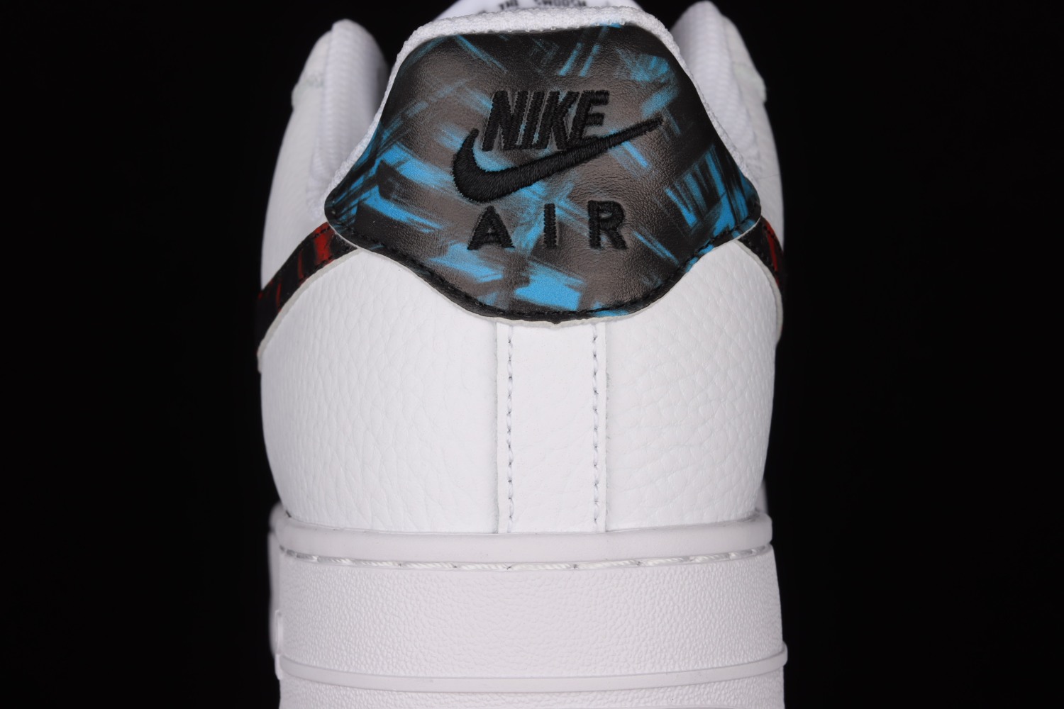 Nike Air Force 1 Low White Bright Crimson Laser Blue Black DJ6889-100
