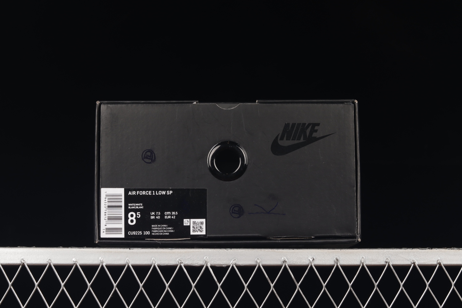 Nike Air Force 1 Low Supreme White CU9225-100