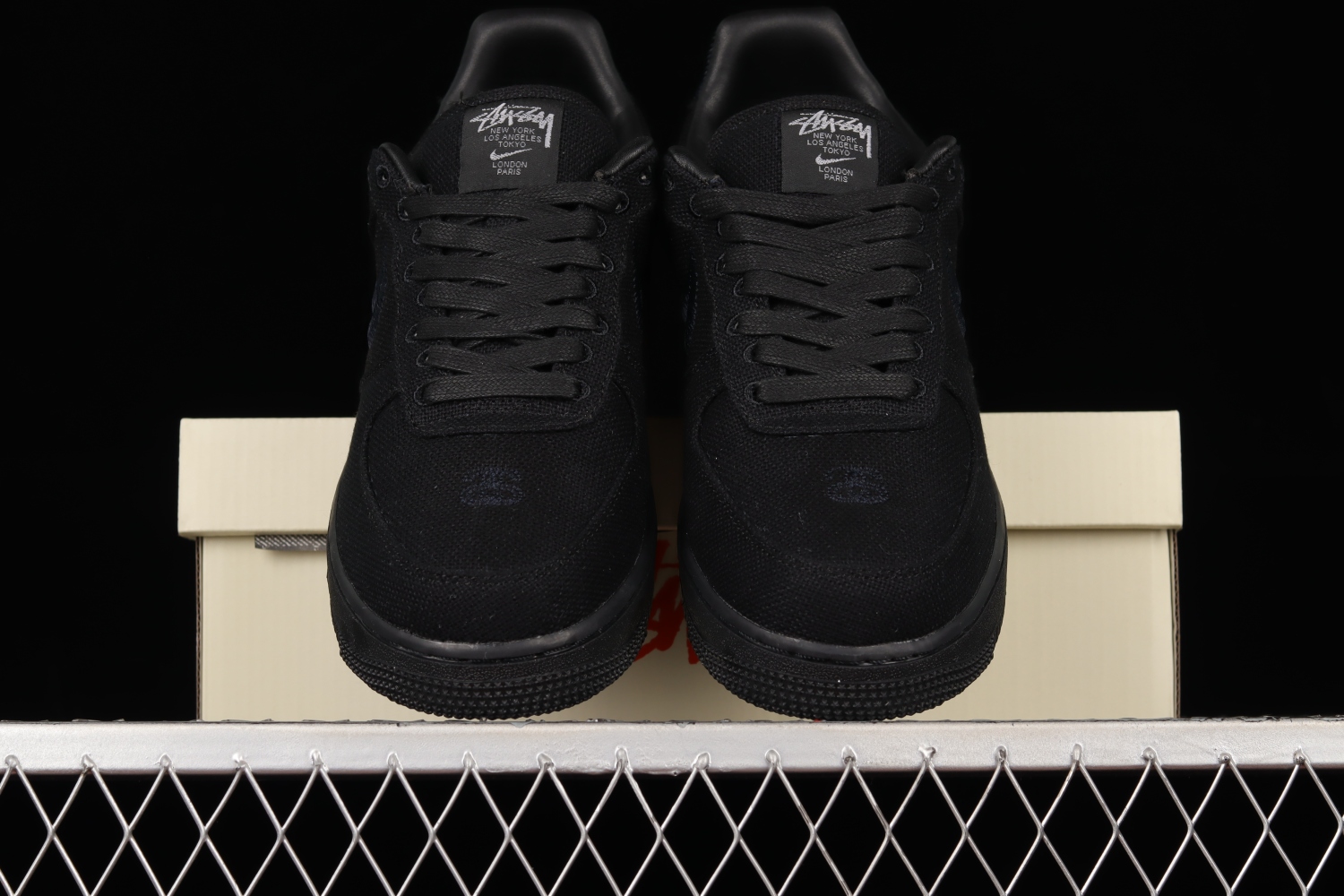 Nike Air Force 1 Low Stussy Black CZ9084-001