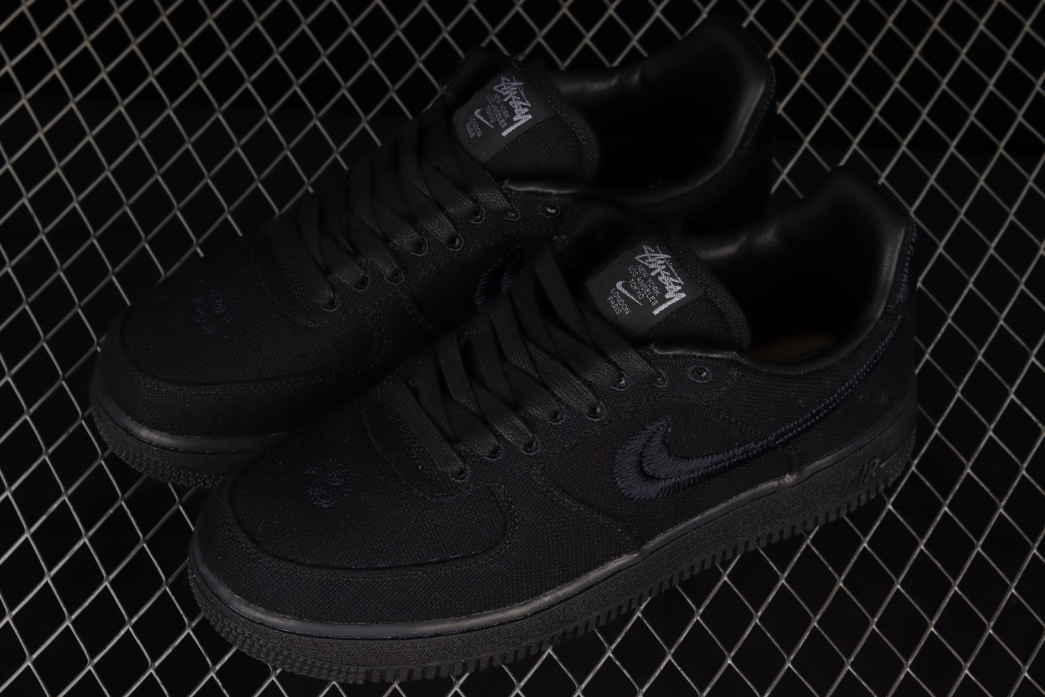Nike Air Force 1 Low Stussy Black CZ9084-001