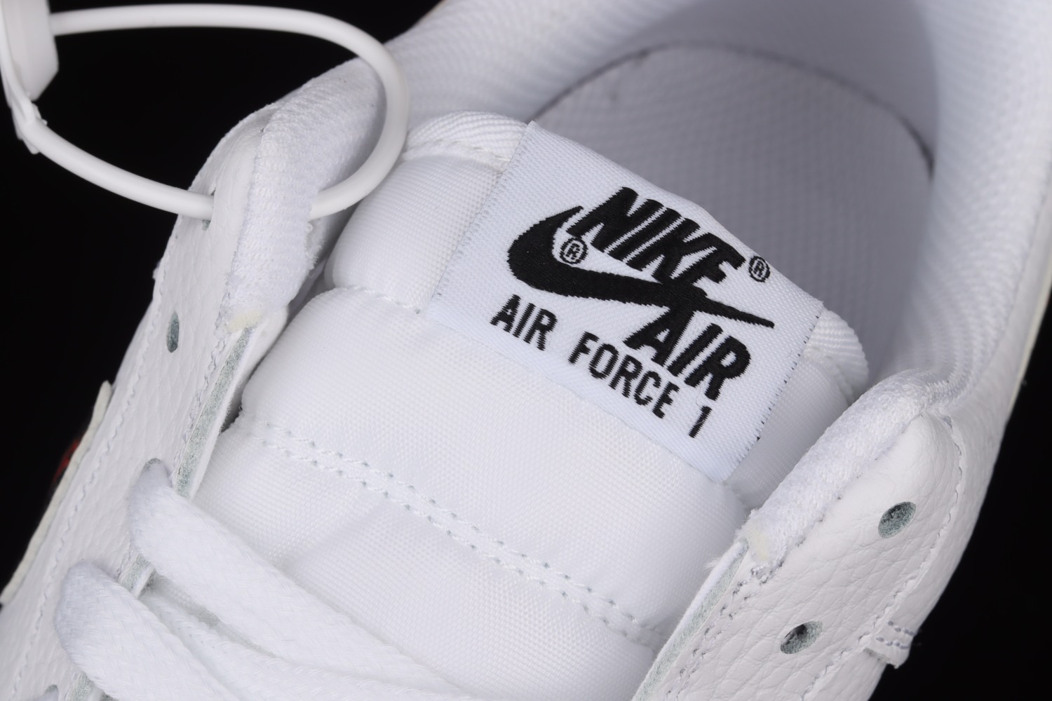 Nike Air Force 1 Low White Bright Crimson Laser Blue Black DJ6889-100