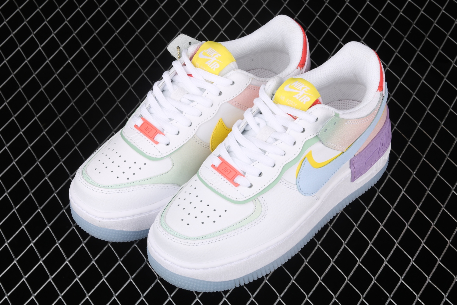 Nike Air Force 1 Low Shadow White Hydrogen Blue Purple (W) CW2630-141
