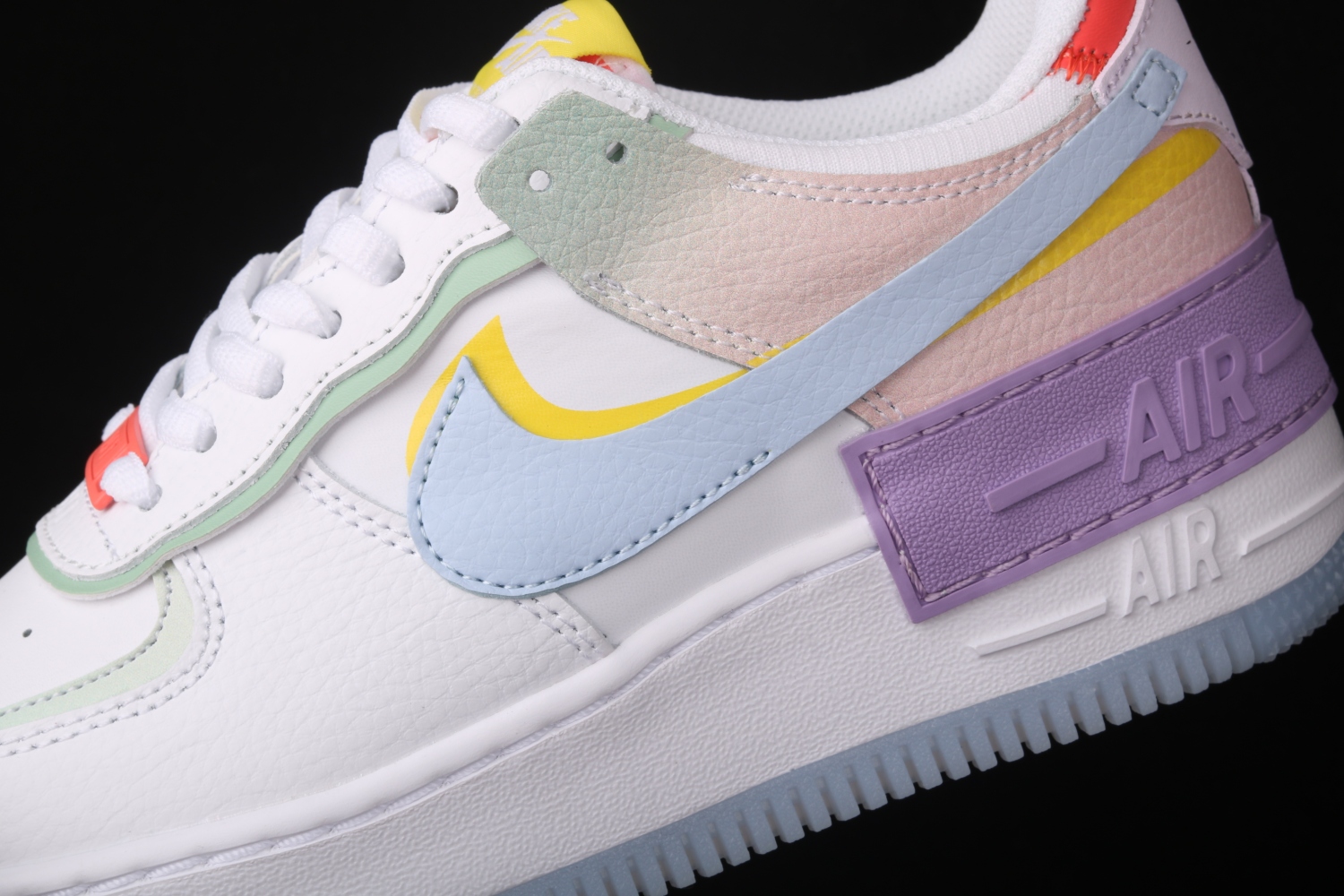 Nike Air Force 1 Low Shadow White Hydrogen Blue Purple (W) CW2630-141