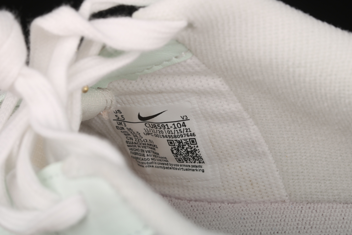 Nike Air Force 1 Low Shadow Sail Barely Green (W) CU8591-104