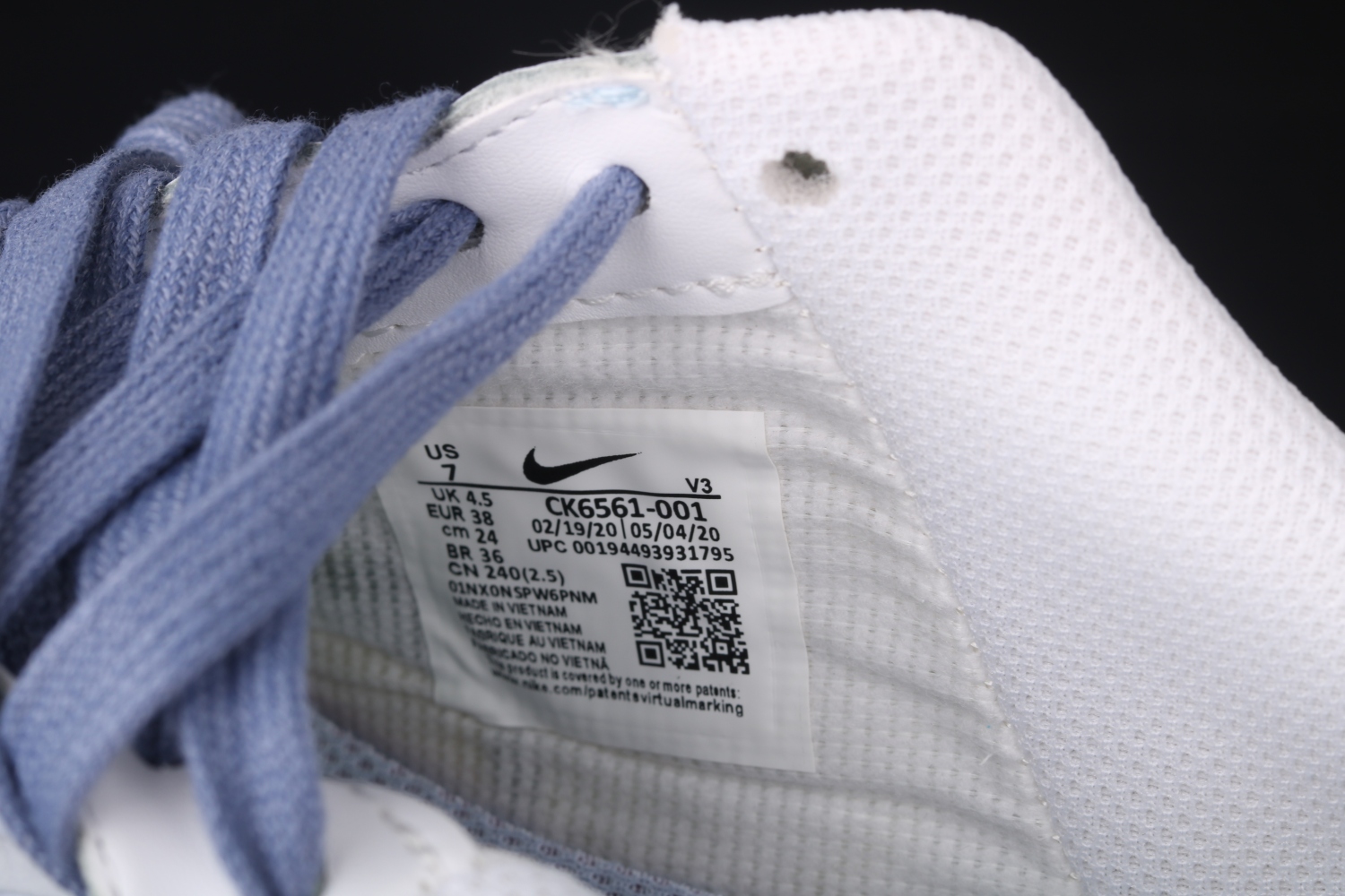 Nike Air Force 1 Low Shadow Ghost World Indigo (W) CK6561-001