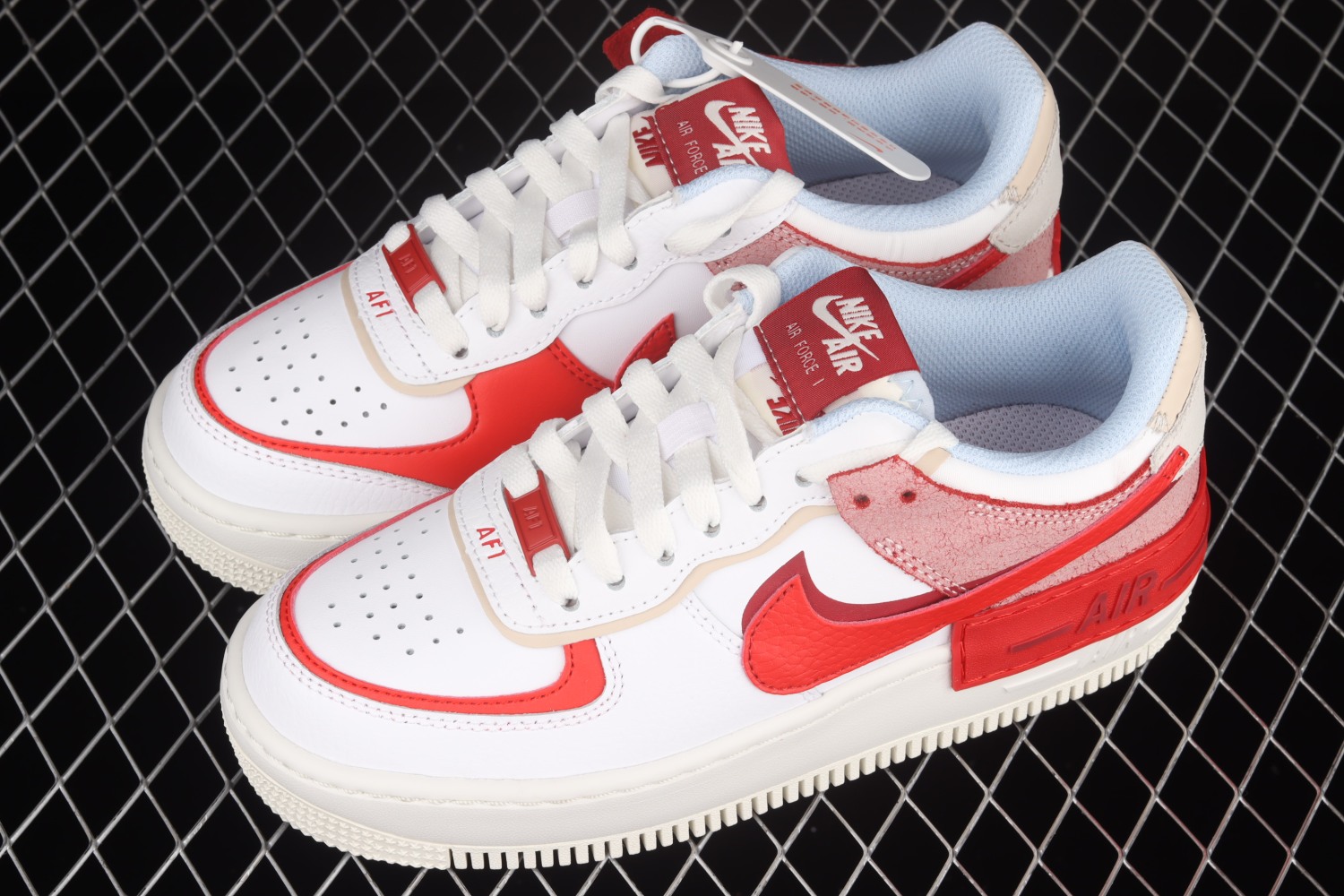 Nike Air Force 1 Low Shadow Cracked Leather (W)  CI0919-108