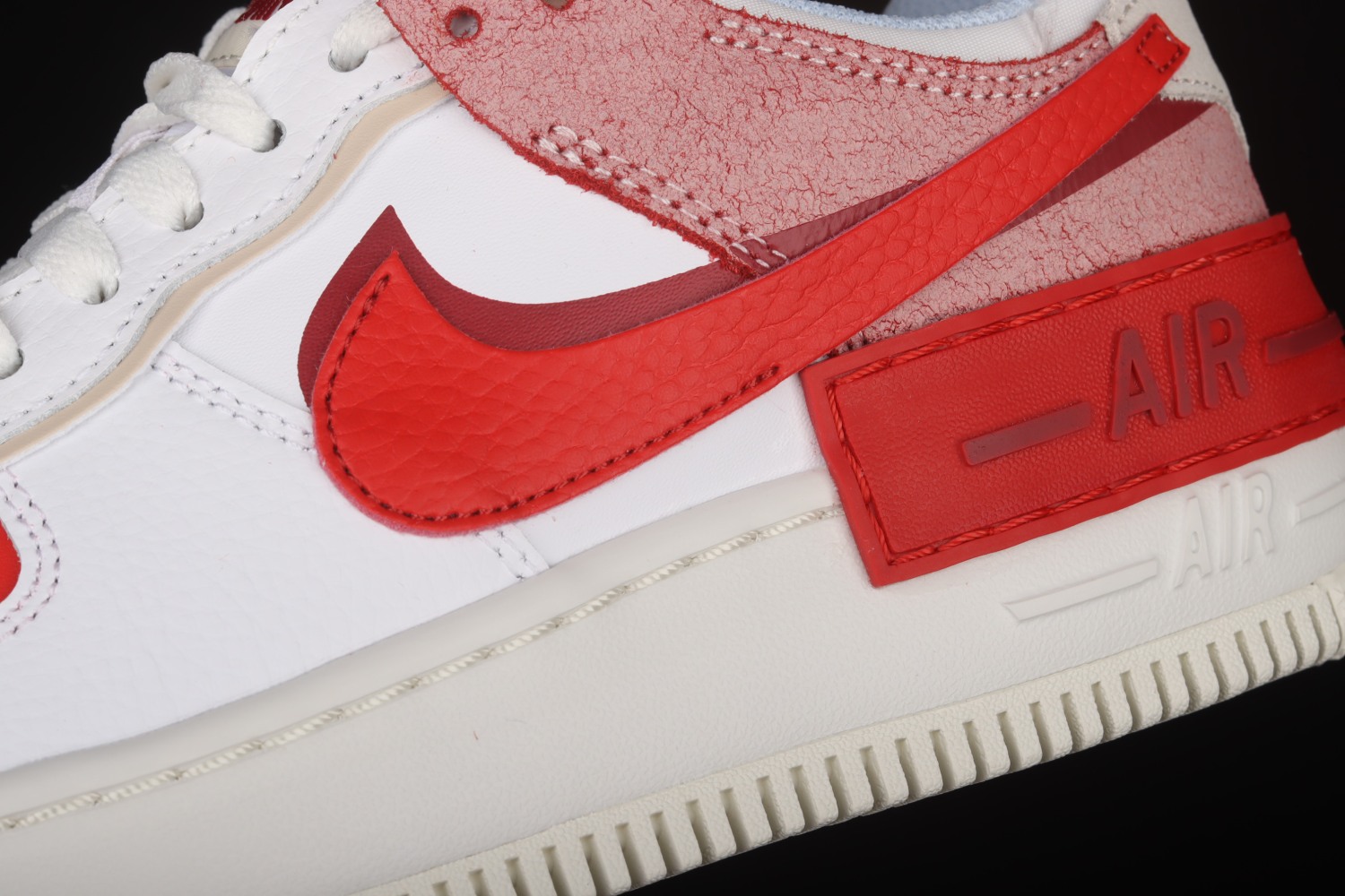 Nike Air Force 1 Low Shadow Cracked Leather (W)  CI0919-108