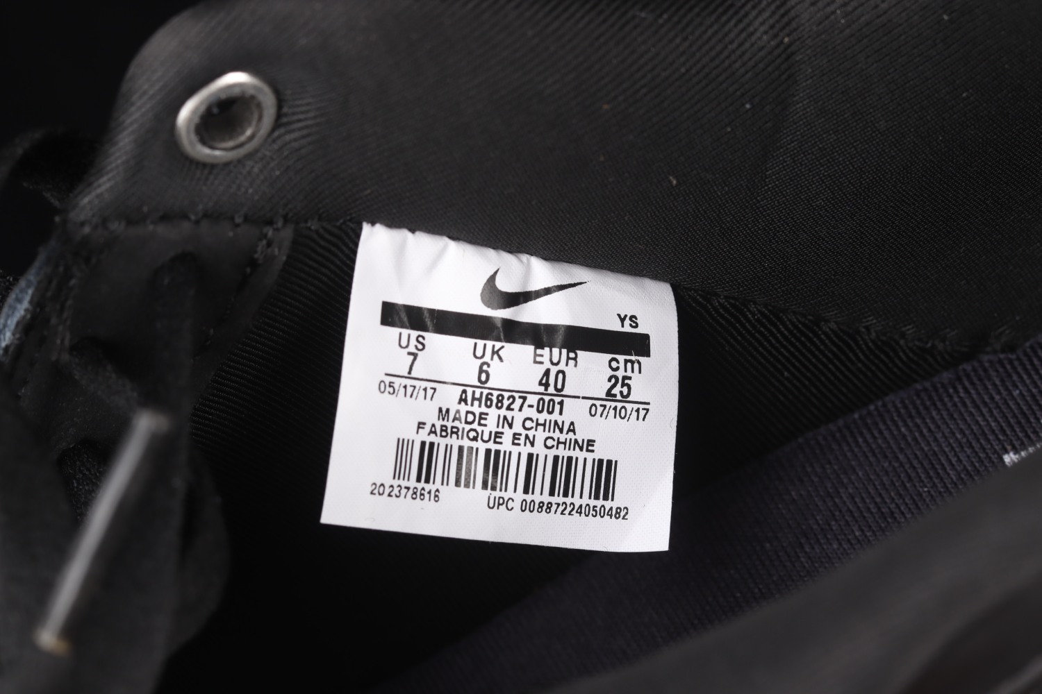 Nike Air Force 1 Low Ruby Rose Force Is Female Black (W) AH6827-001