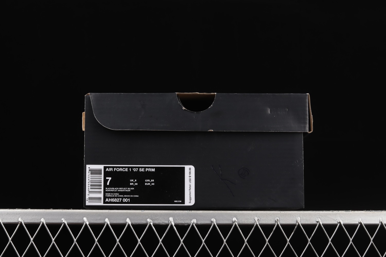 Nike Air Force 1 Low Ruby Rose Force Is Female Black (W) AH6827-001