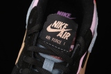 Nike Air Force 1 Low Shadow Black Light Arctic Pink Claystone Red (W) CU5315-001