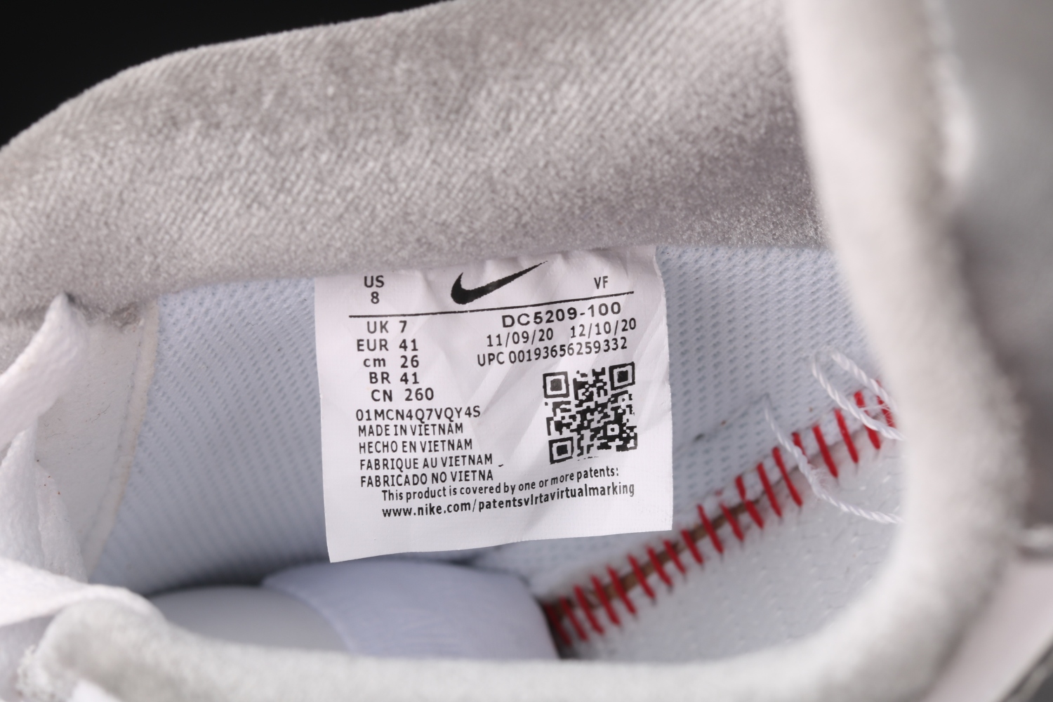 Nike Air Force 1 Low Label Maker White  DC5209-100