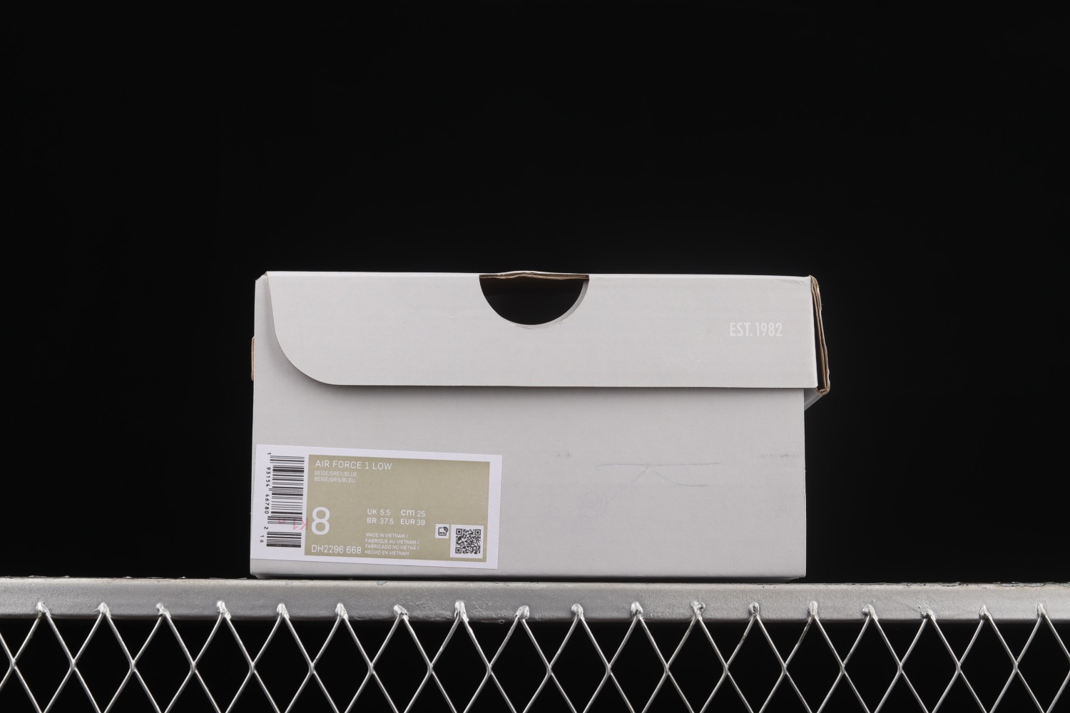 Nike Air Force 1 Low Grey Blue White Shoes DH2296-668