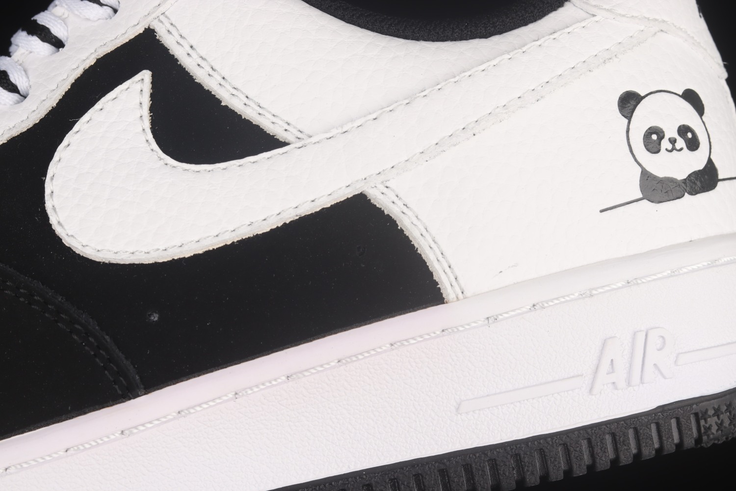 Nike Air Force 1 Low Panda Black White Shoes 554826-116
