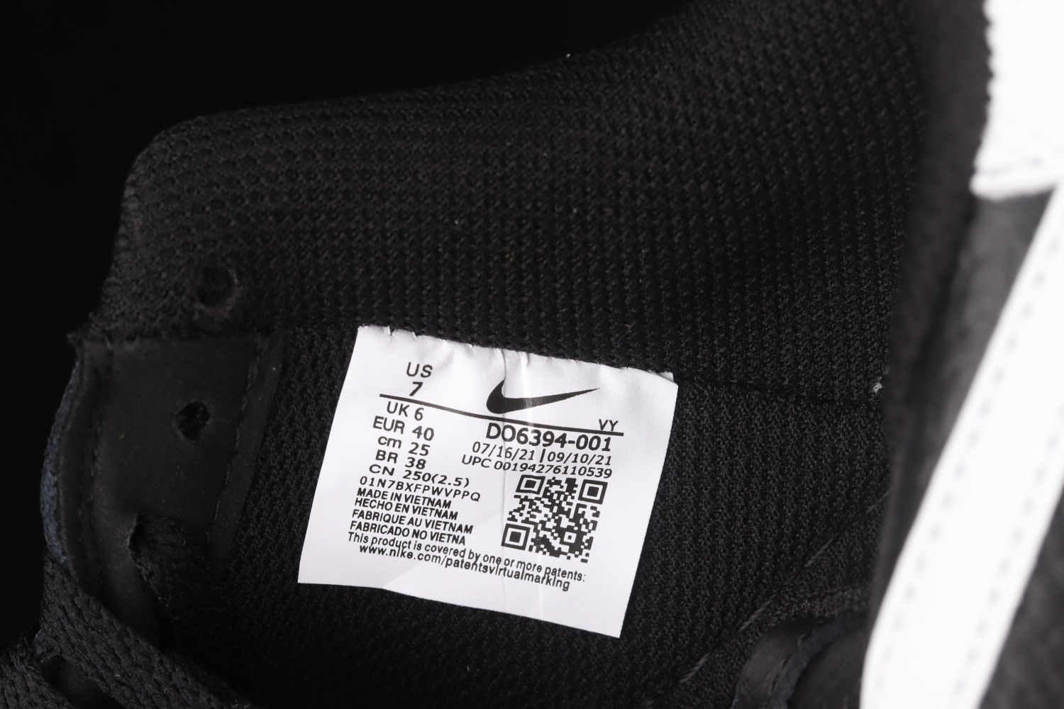 Nike Air Force 1 Low Pivot Point Black DO6394-001