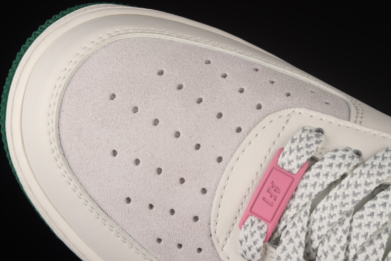 Nike Air Force 1 Low Gypsophila White Grey Green Shoes CW0063-125