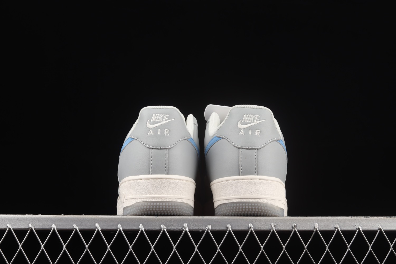 Nike Air Force 1 Low Grey Blue White Shoes DH2296-668
