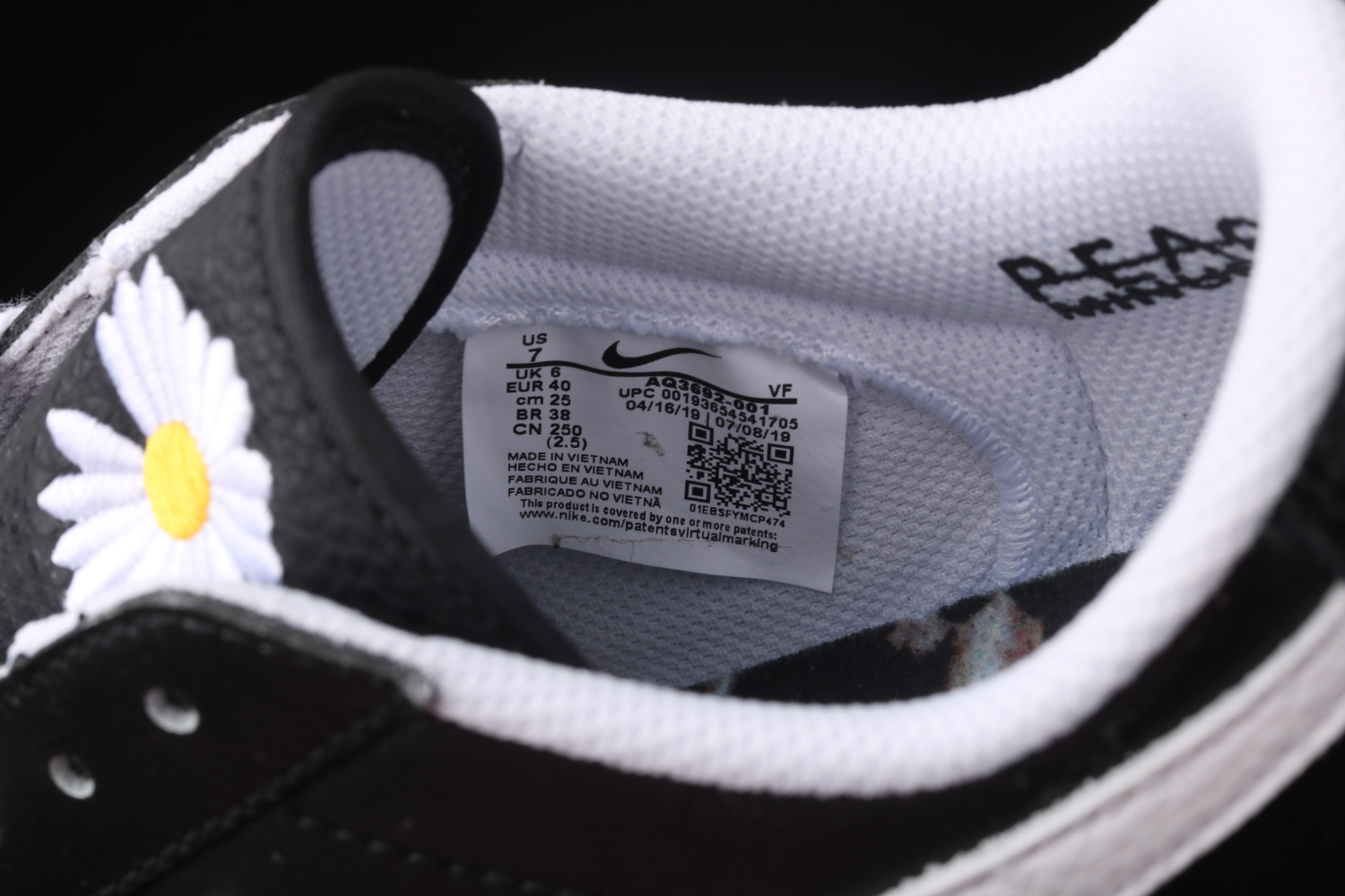 Nike Air Force 1 Low G-Dragon Peaceminusone Para-Noise AQ3692-001
