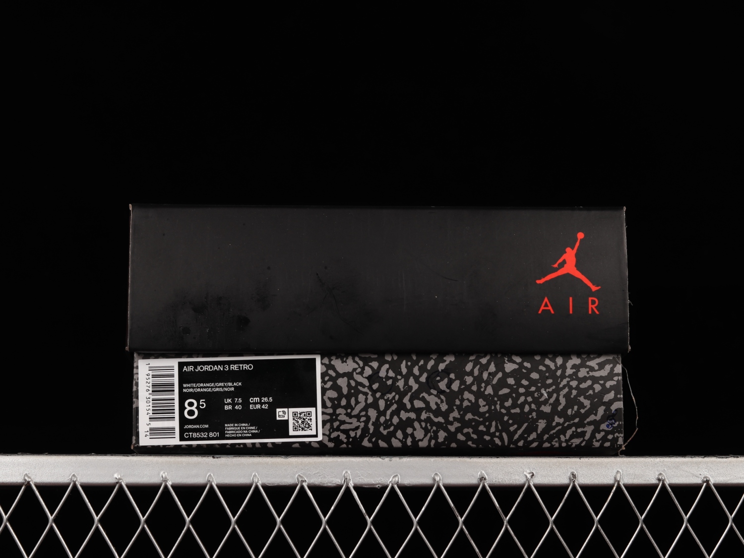 Air Jordan 3 Retro Orange CT8532-801