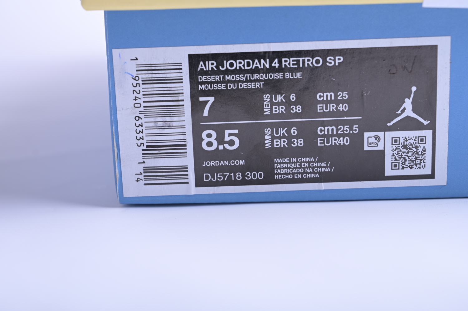 Jordan 4 Retro SP 30th Anniversary Union Desert Moss DJ5718-300
