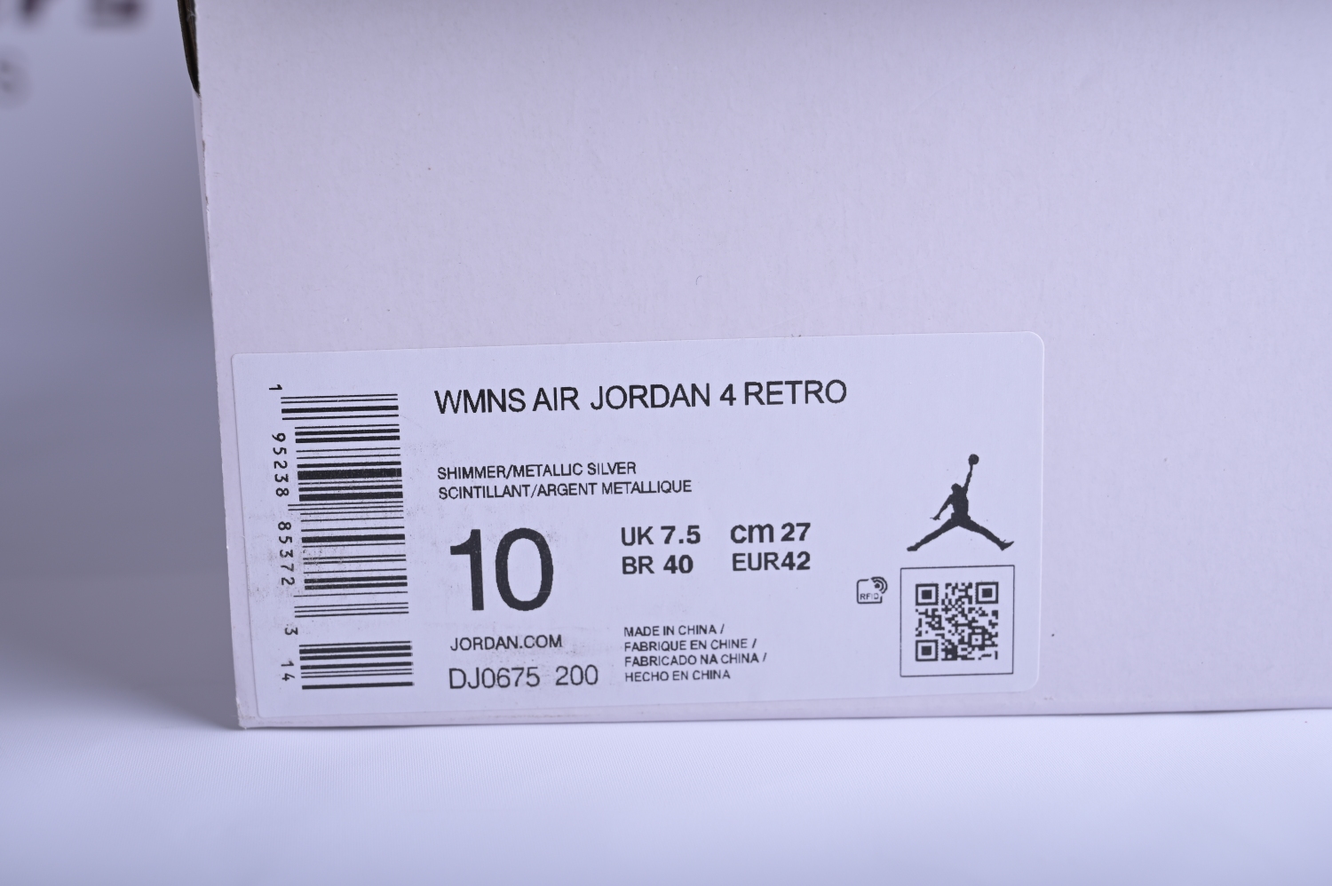 Jordan 4 Retro Shimmer (W) DJ0675-200